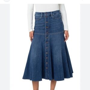 Kate Hudson inspired Liverpool Los Angeles High Rise A Line Skirt